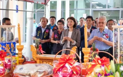 草屯手工藝產業園區服務中心揭牌【產業用地熱銷九成持續招商中】打造宜居新南投