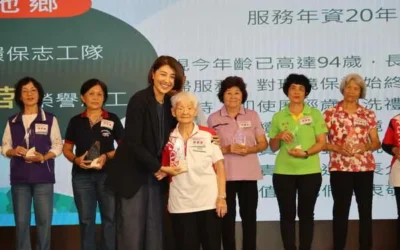 表揚295位績優環保志工、12支特優環保志工隊　 南投縣長許淑華感謝志工用行動守護南投
