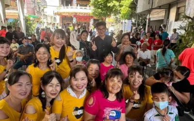距離選舉還有60天各候選人忙得不可開交縣長參選人劉建國、莿桐鄉長廖秋蓉趕場
