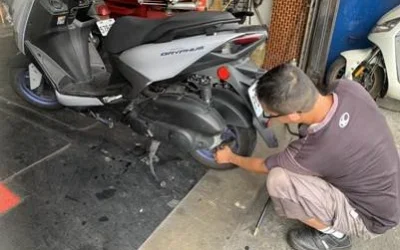 南投機車行熱心響應免費機車健檢，守護行車安全!