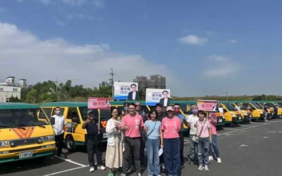 南投縣議員簡千翔和南投市代參選人林依虹關注的幼教第一線議題