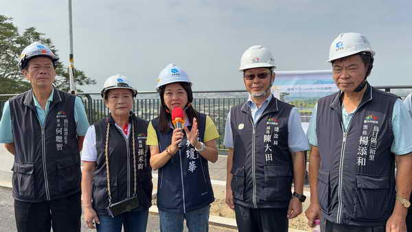 吳瓊華議員積極爭取 成功西路拓寬工程第一階段即將完工 預計明年農曆過年前通車1