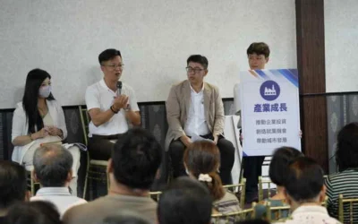 從福瑞堂看見南投！市長張嘉哲暢談「五大成長」願景 直球對決市民提問