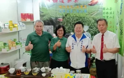 茶博開幕兩天銷售逾四千九百萬元 南投縣長許淑華邀民眾把握平日逛展買好茶