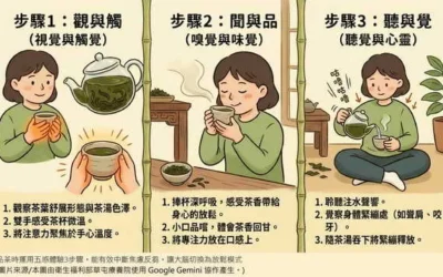 響應10月世界心理健康月！ 草屯療養院推「茶香五感正念法」 覺察紓壓重拾心靈平靜