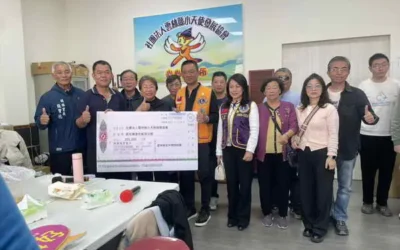 2026一馬當先拔得好菜頭公益活動自由樂捐款201200元全數捐贈予社團法人雲林縣小天使發展協會