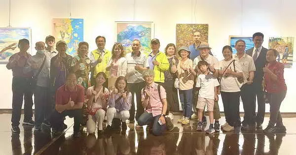 彰化縣新文藝學會辦理2026年會員聯展-流光疊影1