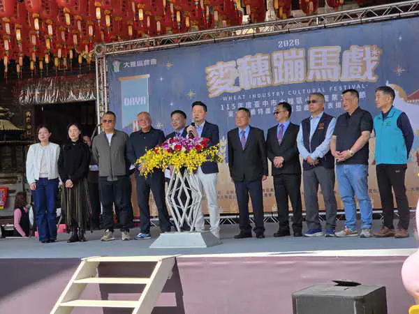 2026麥穗蹦馬戲7日登場 大雅區農會邀您來大雅體驗金色麥浪