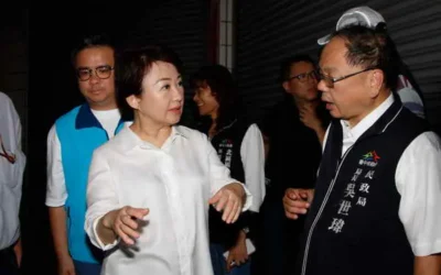 梅川東路急雨積淹水20分鐘消退 盧市長趕赴勘災:儘速提出改善方案