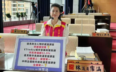 中央突襲砍補助25% 林霈涵議員憂衝擊民生建設,籲市府守住市民權益