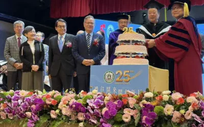 中市府出席亞洲大學25週年校慶 肯定產學合作與科技人才培育