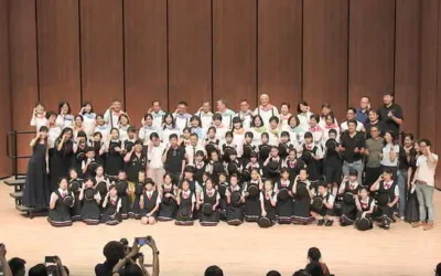 雲林國小27日晚上在雲林文觀處表演廳舉辦一曲入心藝曲如新音樂會表演甚佳獲得熱烈掌聲