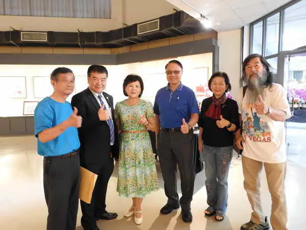 斗六高中第28屆美術班畢業成果展開幕茶會1