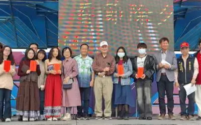 斗六市榴中福德宮2月17日(農曆正月初一)舉辦新春系列活動場面熱絡溫馨