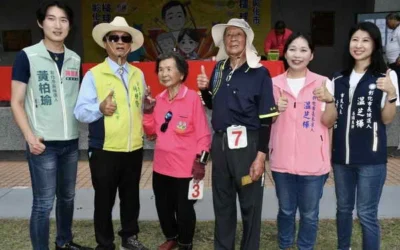 彰化市長盃槌球賽2選手都95歲高齡