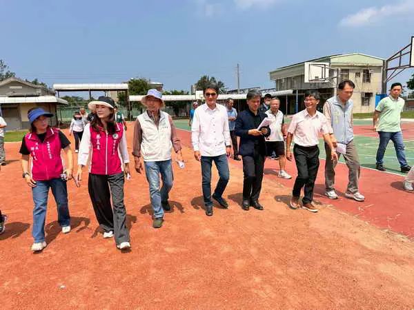 爭取3千500萬元改善校園環境 劉建國偕教育部彭署長會勘雲林多校建設1