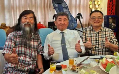 行政院陳時中政務委員5月1日受邀造訪東京學院與多位院士好友們座談聯誼交流