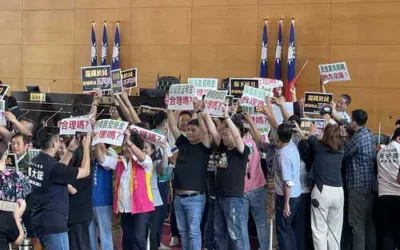 台中市議會民進黨團提案要求台中市政府普發市民5萬元現金