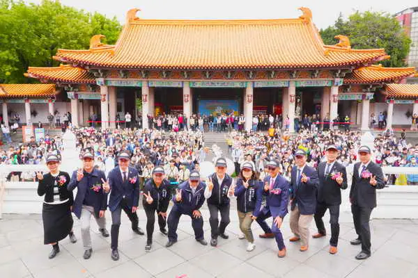 600名考生齊聚台中孔廟祈福 張副秘書長