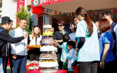 中市外埔區馬鳴國小歡慶60週年 盧市長到場祝賀:馬到成功、一鳴驚人