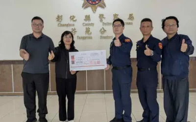 警方協助破獲電纜線竊案台電頒發6萬元破案獎金