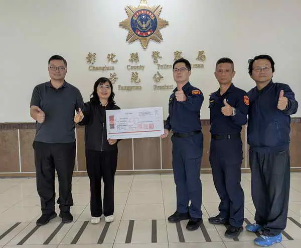 警方協助破獲電纜線竊案台電頒發6萬元破案獎金1