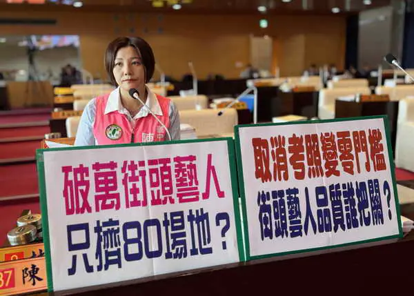 台中街頭藝人破萬人搶80場地 陳雅惠質疑制度失衡、要求補強1