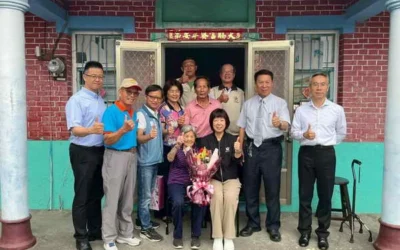 後備指揮部政戰主任朱少將親訪彰化縣823戰役遺孀