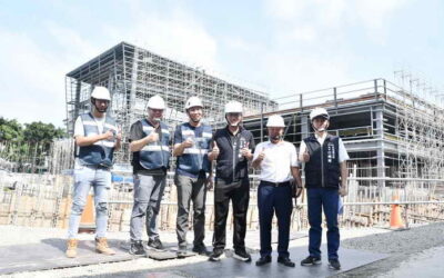 8億7千萬打造北屯國兒運 擁台中首座「滑冰場」 中市運動局長前往視察慰勉團隊