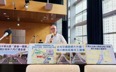 【盧市長團隊8年788億道路橋樑建設,陳成添議員積極爭取北屯區道路改善】