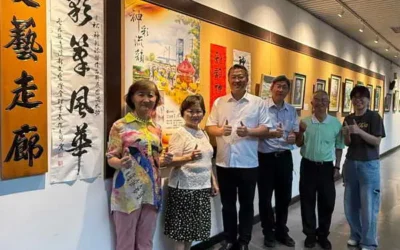 雲林縣警察局藝文走廊即日起至9月30日有神采流韻韓一瑄等8人作品展歡迎蒞臨觀賞