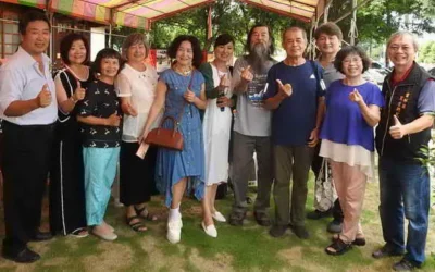 吳芊儀書畫展9月4日上午10點在斗南文薈館舉行開幕茶會高朋滿座場面熱絡