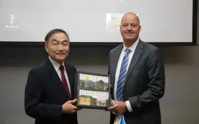 AI浪潮席捲全球 黃副市長率團訪美國微軟總部深化台中數位轉型