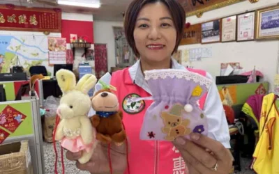 香包DIY、粽香飄社區 市議員陳雅惠與國光社區邀民眾同樂迎端午