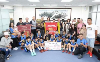 南光國小女籃勇奪全國EBL冠軍 許縣長表揚力讚「山城之霸」