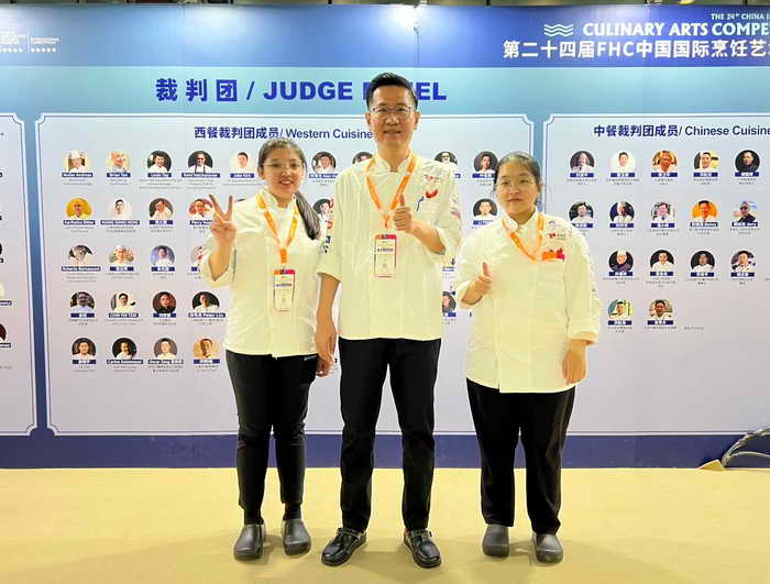 FHC中國國際烹飪藝術比賽 近800名選手同台競技 大葉大學餐旅學系師生榮獲2金3銀