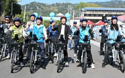 二水鄉啟用MOOVO公共自行車邁向便捷交通新時代