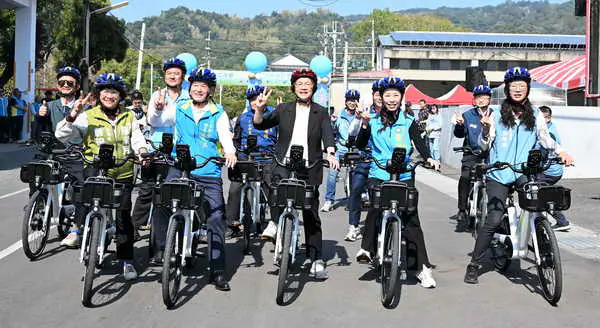 二水鄉啟用MOOVO公共自行車邁向便捷交通新時代1