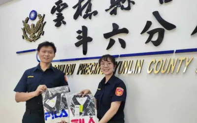 挺警心意POLO衫傳情 斗六警友辦事處以行動致敬警察節