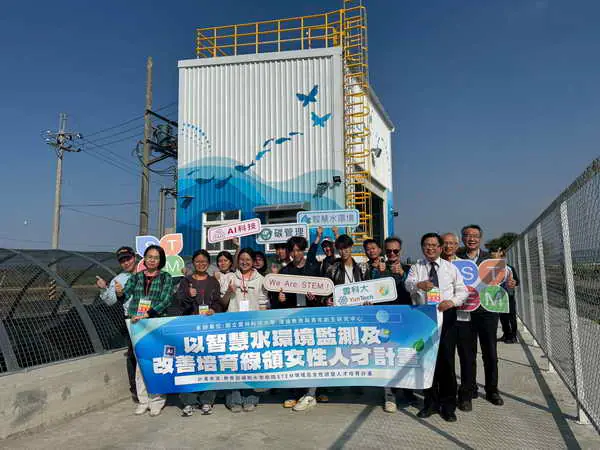 STEM計畫走入田間水路 雲科大攜高中生培育小水力發電綠能新世代1