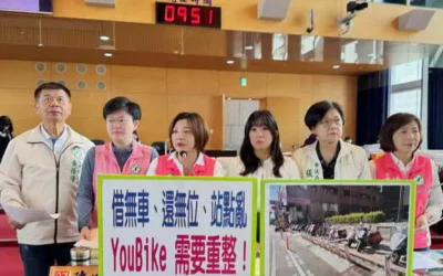 台中YouBike亂象未解:借無車、還無位成日常 議員痛批市府調度失衡、站點錯置、治安風險升高