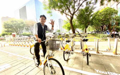 YouBike騎進松鶴部落! 中市交通局成功挑戰高山設站