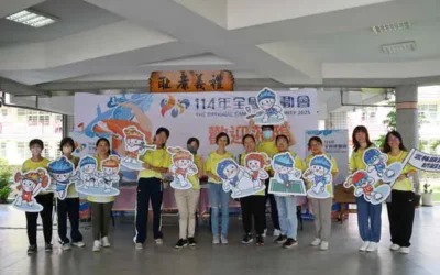 視察全運會崇德國中團本部張麗善縣長:提供貼心服務讓人人有感