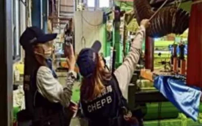 全國雙首例!彰化環保局合力檢警環破獲不肖業者有毒廢氣「甲苯超標24倍」及「技師虛偽簽證」,業者、技師依法起訴