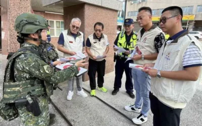 彰化縣後備輔導中心支援「同心36號」演習 協力假訊息蒐證澄清演練