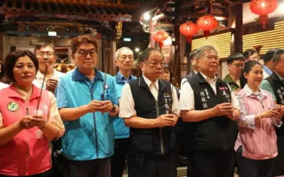 台中樂成宮旱溪媽祖回鑾!22天遶境祈福圓滿完成 民政局長恭迎媽祖安座祈願國泰民安
