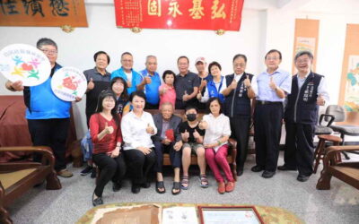 不忘約定!盧市長重陽節前夕再訪百歲人瑞游榮阿公