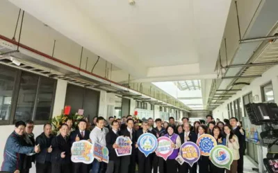 中市培養工業機器人專業人才「臺中市智慧自動化技術教學中心」揭牌啟用