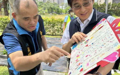 中市大秀附幼學童捷運初體驗 快樂兒童月市政大樓獻愛心