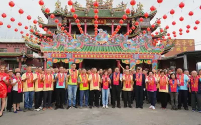 中市大里草湖太子宮建廟160年暨重建30周年宮慶 鄭副市長感謝庇佑鄉里